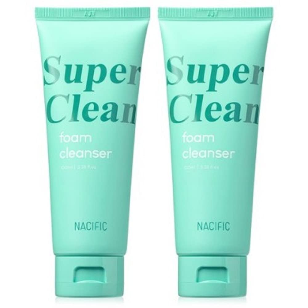 GOS NACIFIC Super Clean Foam Cleanser 100ml / 3.4 fl oz*2Pcs