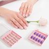 ANCIRS 25 Pack Acrylic Nail Storage Box for DIY Press-on Nails Holder & 60pcs Double Sided Adhesive Nail Display Tape, Artificial Nail Stand Packaging Organizer Case & Fake Nail Tip Tapes for Nail Art view 3