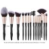 111 30Pcs Black makeup brushes and makeup sponges makeup tool set makeup brushes set natural synthetic eye shadow foundation make-up facial mixed powder blusher concealer eye makeup brush set view 2