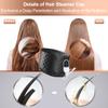 Heat Cap for Deep Conditioning, Ingeware Thermal Cap for Hair Steamer Cap for Natural Hair Portable Electric Heat Hair Spa Cap for Home Use Pattern (Solid Black) view 2