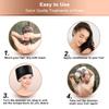 Heat Cap for Deep Conditioning, Ingeware Thermal Cap for Hair Steamer Cap for Natural Hair Portable Electric Heat Hair Spa Cap for Home Use Pattern (Solid Black) view 3