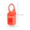 Artibetter Silicone Bottle Caps Essential Oil Rollers 6pcs 15ml Silicone Roller Bottle Holder Sleeve Essential Oil Bottle Case Travel Cover Essential Oil Holder Accessories Travel Bottle Set Tote Box view 2