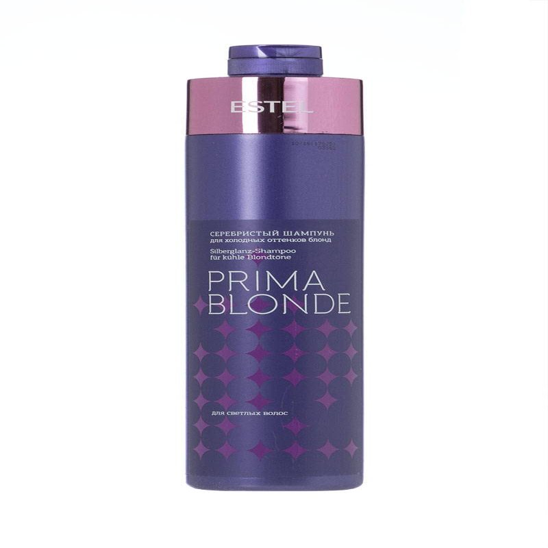 Estel Prima Blonde Silver Shampoo 1000ml for Cool Blonde Tones