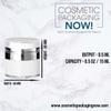 Cosmetic Packaging Now Echo Airless Jar, 15 ML, with Shiny Silver Collar (3 Pack) view 4