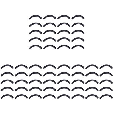 Beaupretty 360pcs Silicone Eyelash Curler Pads Refills Replacement Strips for Women Makeup