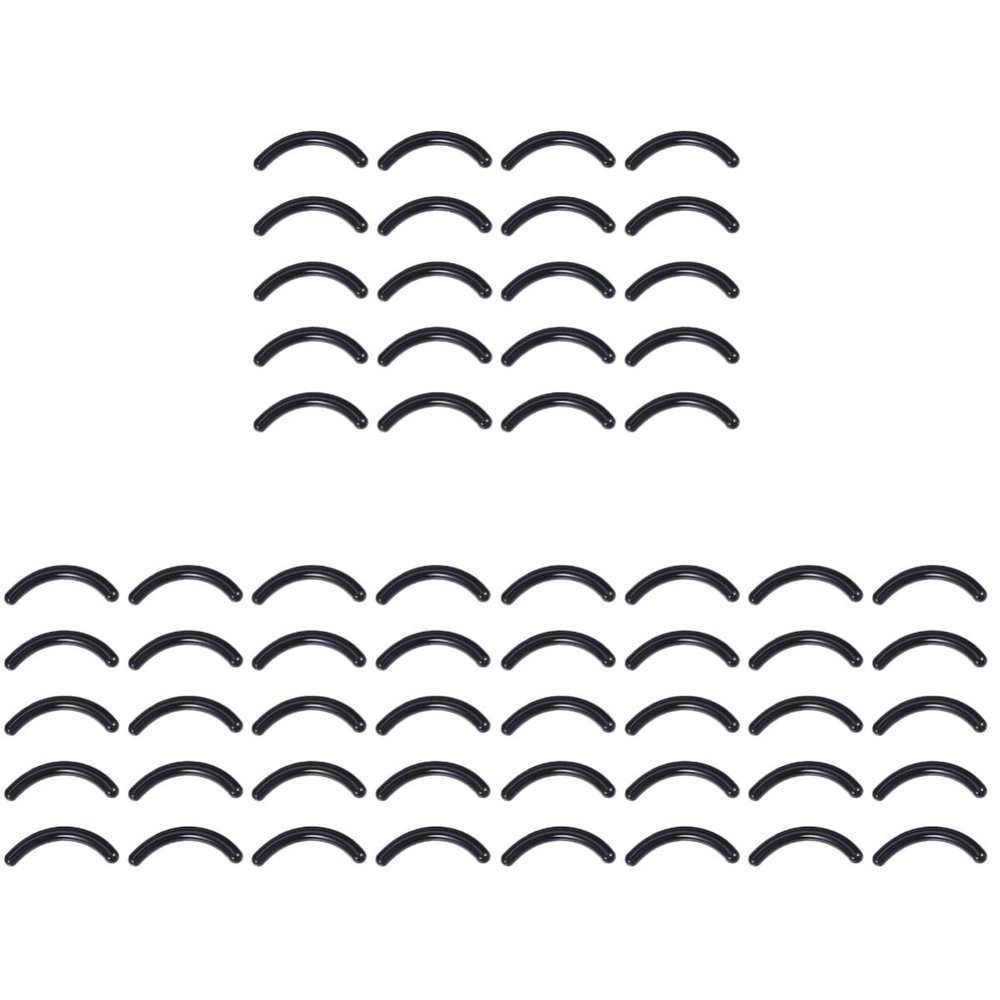 Beaupretty 360pcs Silicone Eyelash Curler Pads Refills Replacement Strips for Women Makeup
