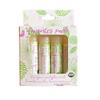 Green + Lovely Nature's Silk Lip Balm, Organic Brick Red Lip Tint, 3-pack view 1