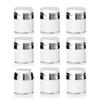 Cosmetic Packaging Now Echo Airless Jar, 30 ML, with Shiny Silver Collar (84 Pack) view 1