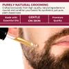 Happy Energy Amazing Life Harmonys Beard Oil Gift Set  Date Night Beard Oil, Beard Comb, Beard Brush and travel bag for smooth, silky facial hair. Best gifts for men. view 2