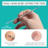 WSYUB Pimple Popper Tool, Stainless Steel Pimple Extractor, WSYUB Blackhead Tweezers, Comedones Extractor Acne Removal Kit for Blemish, Whitehead Popping view 3
