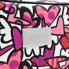 Britto Romero Eco Leather Toiletry Bag, Alive, Pink Hearts view 3