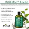 Difeel Rosemary and Mint Hair Strengthening Shampoo 12 oz & Conditioner with Biotin 12 oz 2-PC Boxed Set - Sulfate Free Shampoo & Conditioner, Paraben Free view 3