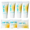 World Amenities Sun+Sol Mini Travel Size Hotel Toiletries Bathroom Kit - Case of 25 Sets - Warm Coconut & Vanilla - Shampoo, Conditioner, Body Wash, Lotion, Cleansing Bar, Soap Bar view 1