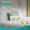 World Amenities Sun+Sol Mini Travel Size Hotel Toiletries Bathroom Kit - Case of 25 Sets - Warm Coconut & Vanilla - Shampoo, Conditioner, Body Wash, Lotion, Cleansing Bar, Soap Bar view 2