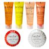 World Amenities Nectar Mini Travel Size Toiletries Bathroom Kit | Sweet Orange Blossom| Shampoo, Conditioner, Body Wash, Lotion, Two Round Cleansing Bars and Body Bar view 1