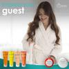 World Amenities Nectar Mini Travel Size Toiletries Bathroom Kit | Sweet Orange Blossom| Shampoo, Conditioner, Body Wash, Lotion, Two Round Cleansing Bars and Body Bar view 2