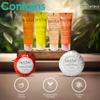 World Amenities Nectar Mini Travel Size Toiletries Bathroom Kit | Sweet Orange Blossom| Shampoo, Conditioner, Body Wash, Lotion, Two Round Cleansing Bars and Body Bar view 4