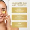 Bisou Bisou Bisou 24K Gold Under Eye Patches (44 Pairs)  Collagen Masks for Dark Circles, Puffiness & Wrinkles  Skincare Treatment for Women view 4
