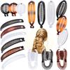 18 Pieces Banana Hair Clips Classic Hair Comb Banana Clips Ponytail Hair Holder for Women Girls, 6 Styles view 1