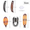 18 Pieces Banana Hair Clips Classic Hair Comb Banana Clips Ponytail Hair Holder for Women Girls, 6 Styles view 3