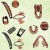 18 Pieces Banana Hair Clips Classic Hair Comb Banana Clips Ponytail Hair Holder for Women Girls, 6 Styles view 4