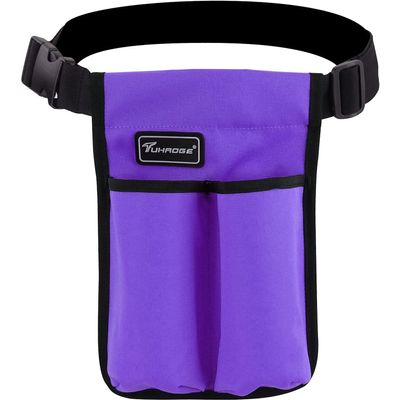 Tuhaoge Massage Bottle Bag Massage Oil Holster Lotion Holster Massage Therapist Massage Oil Holster Massage Lotion (TH2KD-Purple)