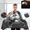 Visesunny Barber Cape - Dead Skull Woman Hair Cutting Salon Apron Anti-Static Water-Resistant Shaving Bib Hairdressing Cape view 3