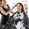 Visesunny Barber Cape - Dead Skull Woman Hair Cutting Salon Apron Anti-Static Water-Resistant Shaving Bib Hairdressing Cape view 4