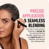 BOLDIFY Dual-Ended Hairline Powder Brush - Precision Makeup Brush Set with Sponge Tip for Seamless Blending - Ideal as a Concealer Brush, Hair Contour Brush, and Root Touch Up view 2