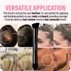 BOLDIFY Dual-Ended Hairline Powder Brush - Precision Makeup Brush Set with Sponge Tip for Seamless Blending - Ideal as a Concealer Brush, Hair Contour Brush, and Root Touch Up view 4