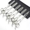 AXEMOORE 6-inch hairdresser special hair scissors flat cut thinning hair scissors haircut suit (2PC-1) view 1