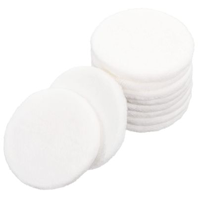 Beavorty 10pcs Cotton Powder Puff for Loose Makeup Soft and Comfortable Cosmetic Tools for Face for Mineral Powders