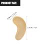 Beavorty 48pcs Eye Masks Hydrating for Dark Circles Puffiness Gentle under Eye Care for Women for Home Salon Use Independent Packaging for view 2