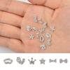 MEILINDS 60PCS Mixed Large 3D Nail Rhinestones Nail Charms, Kiss Lip Crown Nail Design Big Gem Jewel Stone Crystal Diamond Punk Nails Art Decoration for Girl Women DIY Manicure Craft Making view 4