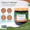 Body Scrub Tropical Coconut Saavy Naturals, Scented Sugar Scrub Exfoliator, Vegan Natural Body Scrub with Vitamin E, Luxe Coconut Scrub Gift Set, 12 Oz 1 Pack - Made in the USA view 3