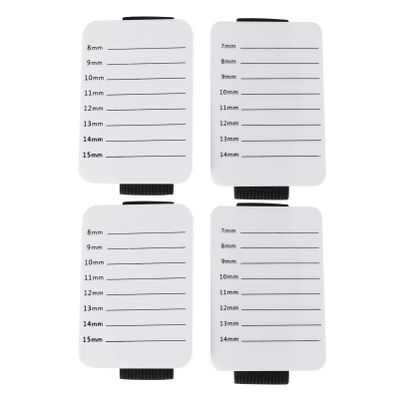 minkissy 8pcs Lightweight Eyelash Extension Pallet Hand Strap Lash Grafting Holder for Salon and Home Use and Efficient Lash Application