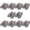 GLEAVI 10pairs Unisex Disposable Hotel Slippers Bulk Breathable Non-woven Spa Footwear Lightweight Travel Slippers - Design for Guests and Home Use view 1