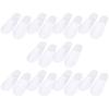 GLEAVI 10pairs Disposable Non- Slippers for Hotel Guests Closed Toe Spa Footwear Comfortable and Breathable Single Use Slippers for Home Beauty Salons and Travel view 1