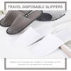 GLEAVI 10pairs Disposable Non- Slippers for Hotel Guests Closed Toe Spa Footwear Comfortable and Breathable Single Use Slippers for Home Beauty Salons and Travel view 3