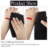 Macarrie 36 Pcs Makeup Washcloths Remover Towels Face Wash Cloths Black Soft Quick Dry Microfiber Make Up Towels for Face Facial Rag for Women Skin Care(Black) view 4
