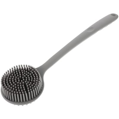 OSALADI Silicone Back Scrubber Handle Lightweight Body Exfoliator for Shower Gentle Massage and Deep Clean for Home Travel and Premium
