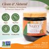 Body Scrub Saavy Naturals, Scented Sugar Scrub Exfoliator, Vegan Natural Body Scrub with Vitamin E, Luxe Coconut Scrub Gift Set, 12 Oz 1 Pack - Made in the USA view 3