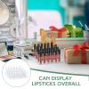 Macarrie 4 Pieces Lipstick Holder Organizer 24 Slot Acrylic Lipstick Makeup Organizer Case Display Stand Storage Box for Lipsticks Lipgloss Brushes Cosmetics view 4