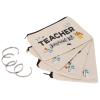 4pcs End of Year Teacher Gifts Thank Teacher Pouch Bag with Zipper,Teacher Appreciation Gifts,Makeup Bag for Women Teacher Nursery Travel, Teacher Appreciation Gifts,4pcs End of Year TeacheTeach view 1
