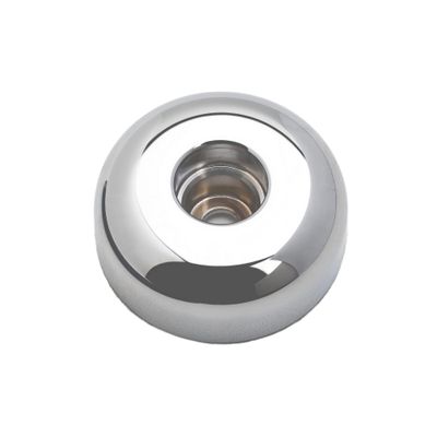 MERKUR Shaving Stand Gloss Chrome 4006 | Non-Slip with Straight Cut | Ideal for Wet Shaving | Brass | Made in Germany