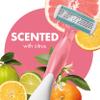 BIC Soleil 4 Escape Scented Women's Disposable Razors, 4 Blades, Comfortable Shave, Citrus Scented Handle Shaving Razors for Women, 4 Count view 3