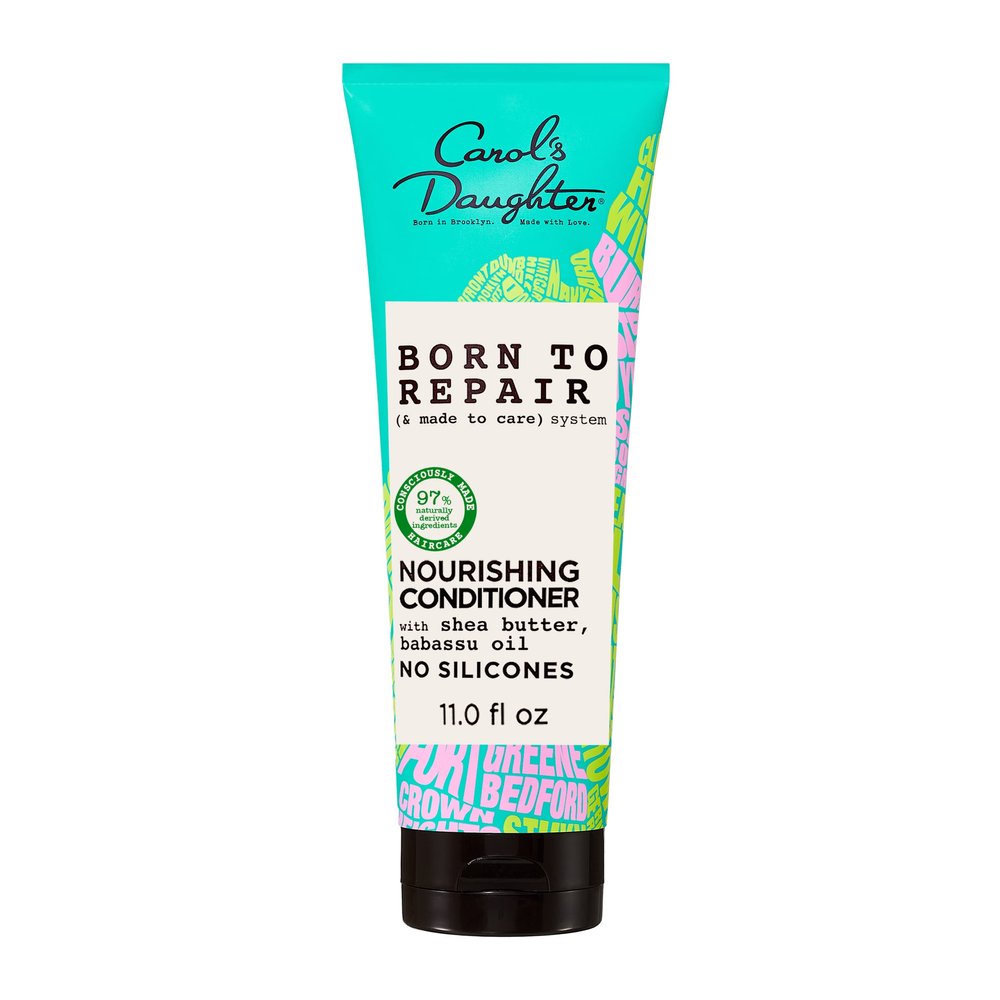 Carol's Daughter Born To Repair Nourishing Conditioner, Hair Care for Curly Hair with Shea Butter, 11 Fl Oz