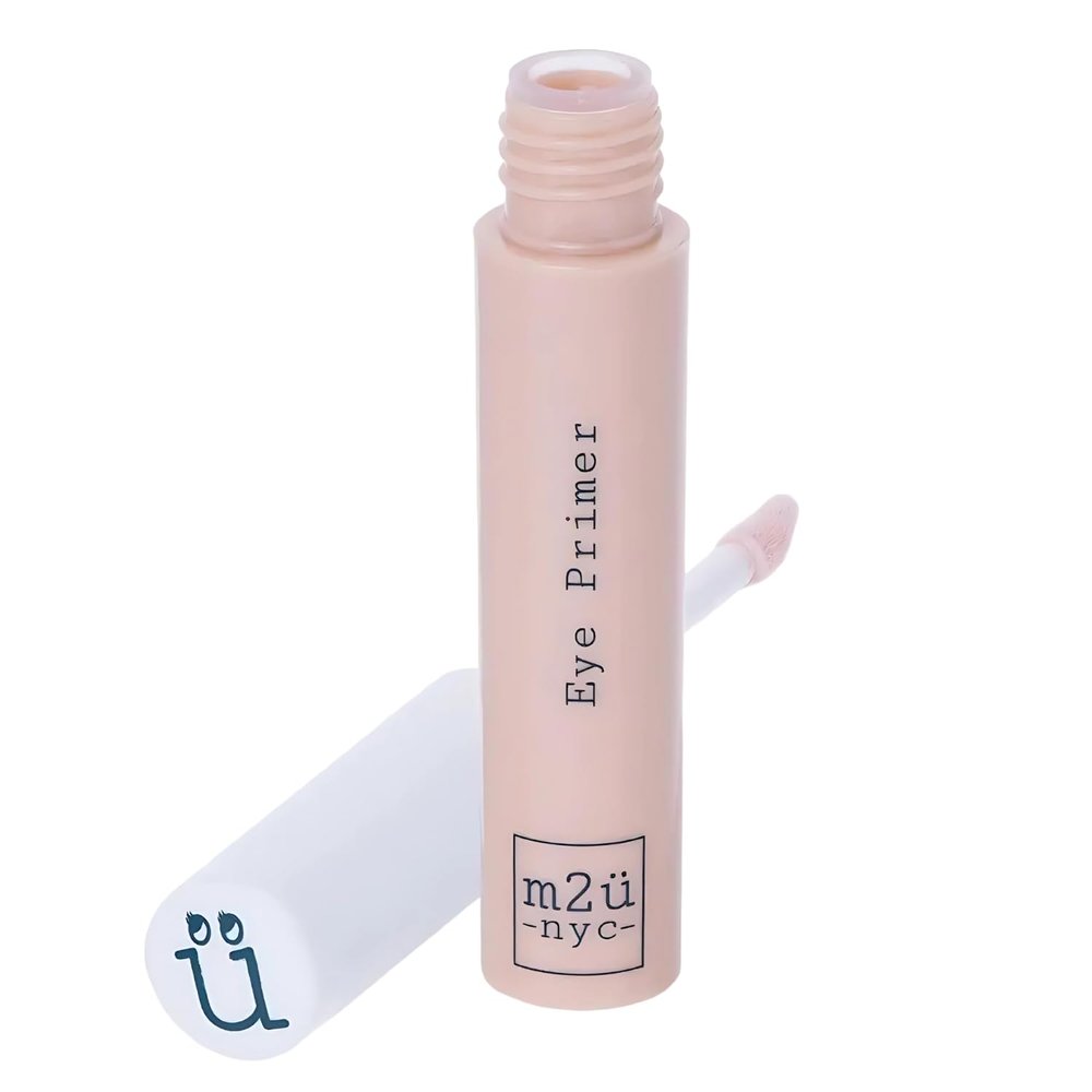 M2U NYC Hydrating Eye Primer  Preps Eyelids for Intense Eyeshadow Colors, Long-Lasting, Crease-Free Wear, Smudge-Proof, Lightweight Eye Shadow Primer - Non-Greasy Gripping Formula for Wrinkle-Filling