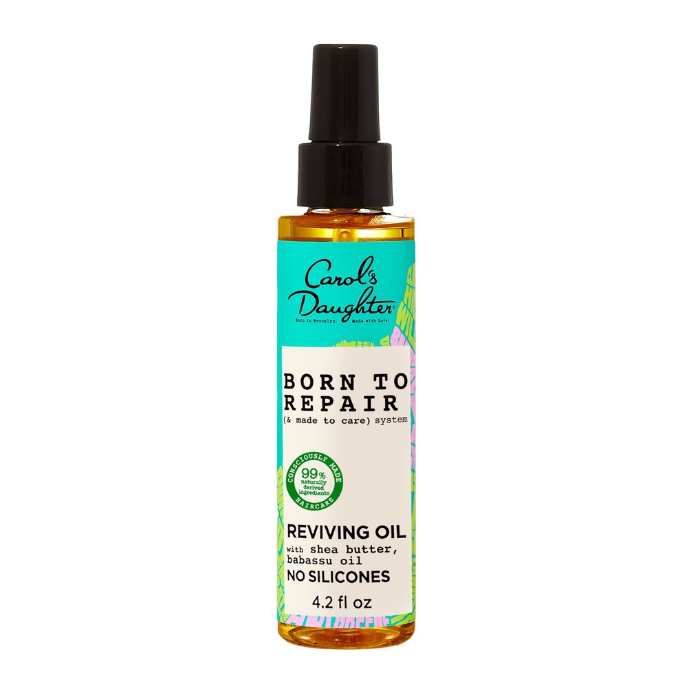 Carol's Daughter Born To Repair Reviving Hair Oil for Dry Damaged Hair & All Curl Types, Made with Shea Butter, 4.2 Fl Oz