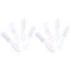 minkissy 24pcs Manicure Nail Scrubbing Brushes Ergonomic Handle for Easy Cleaning Lightweight Fingernail Scrubber for Home and Travel Transparent Colors view 3